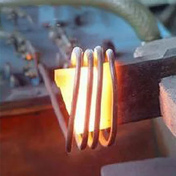 25kw de indução de Alta frequência aquecedor de Têmpera e recozimento equipamento de soldadura de Alta freqüência de Metal da máquina forno de fusão