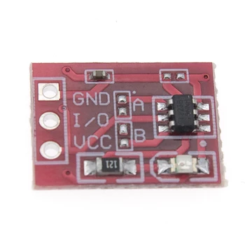 5Pcs TTP223 Toque Chave Interruptor Botão do Módulo de Auto-Bloqueio Não-Fecho Capacitivo de um Único Canal de Reconstrução