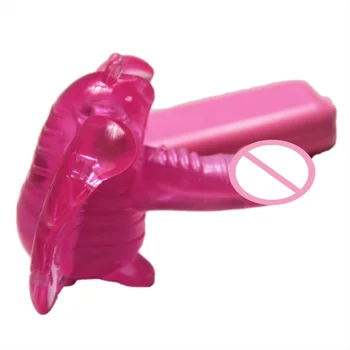 Borboleta Com Vibrador Feminino Masturbação Brinquedos Sexuais Massager Do Orgasmo Vibrador Mãos-Livres De Vibração Para As Mulheres Adultas Produtos Eróticos