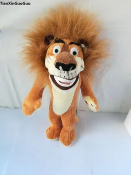 Cinema&tv caractere de cerca de 28 cm de Madagascar o leão Alex brinquedo de pelúcia macia boneca do bebê de brinquedo de presente de aniversário b2748