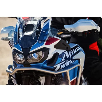Deflector superior Viseira Kit para Honda CRF1000 L Africa Twin Esportes de Aventura 2018 2019 Transparente Spoiler Motocicleta Plástico ABS