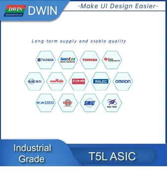 DWIN 8.0 Polegadas Arduino Módulo de 1280*800 TFT LCD Exibe HMI/UART RS232 RS485 se Conectar Ao CLP ESP32 Mega 2560 DMG12800T080_01W