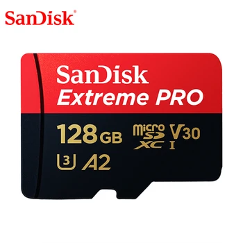 Extreme Pro SanDisk256G 128GB 64GB 32GBmicroSDHC SDXC UHS-I Cartão de Memória micro SD TF Cartão de 170MB/s Class10 U3 Com Adaptador SD