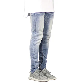 Homens De Calças De Brim De Design De Moda Stretch Jeans Skinny Y2101