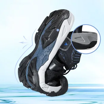 HUMTTO Marca de Verão Aqua Sapatos de Praia para os Homens, Tênis Respirável de Desporto ao ar livre de Água Sapatos de Homem de Caminhada Sandálias de Mens Frete Grátis