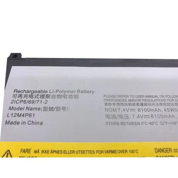 LMDTK Novo L12M4P61 Bateria do Portátil De Lenovo IdeaPad U330 U330p U330t 7.4 V 45WH