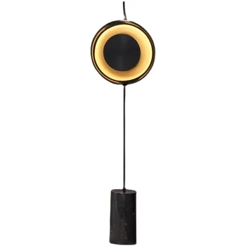 Minimalista criativa luminária designer Nórdicos, quarto de cabeceira pequeno pingente de luz