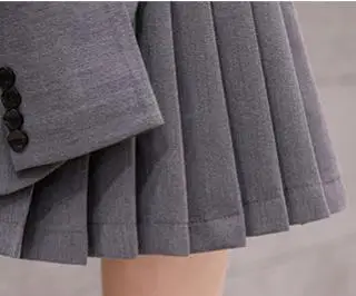 Moda Verão Saia Plissada 2021 Outono De Cintura Alta Laço Bandagem De Curta Mini Saia Plissada Mulheres Casual Coreano Saias Das Mulheres