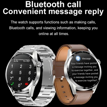 Novo NFC Bluetooth Chamada de Smart Watch Homens Sport Fitness Tracker de Carregamento sem Fios Impermeável Homem Smartwatch Para Huawei Xiaomi Telefone