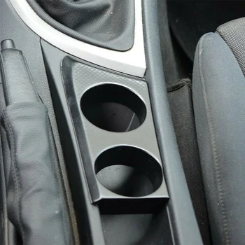 Plástico ABS Console Central porta-copos do Carro Estilo Frente do Console Central de Armazenamento de Caixa para a BMW E81 E82 E87 E88 Série 1 04-11 LHD