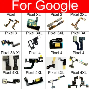 Promixity Sensor de Luz Flex Cabo Com Microfone Para o Google Pixel 2 2XL 3 3XL 3A 4 4A 4XL XL Luz do Flash Microfone de Fita Flex Peças