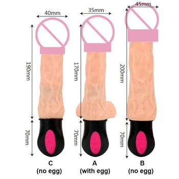 Realista Vibrador Vibrador 12 De Modo Flexível de Silicone Macio de Brinquedos Sexuais para a Mulher Feminina Masturbação Dobrável Vagina Massager do Aquecimento