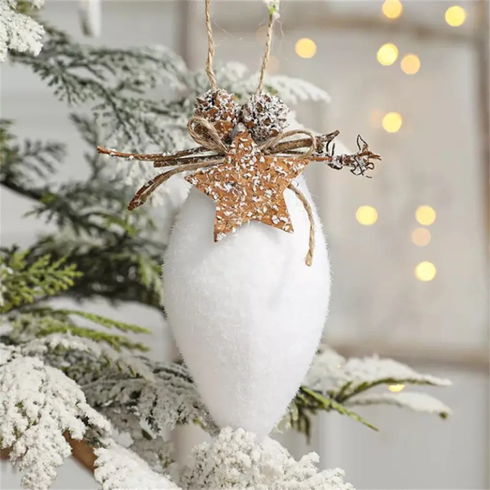 Venda Natal gota de água do floco de neve de espuma bola de presente bolas de  árvore de natal decoração de enfeites para pendurar em árvore de pingentes  de bola de natal -